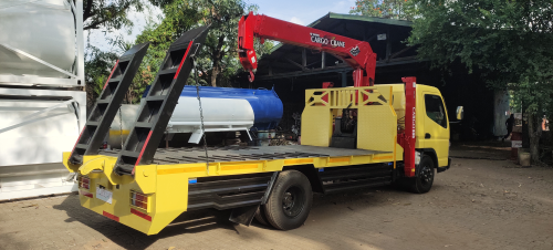 Jasa Penyedia  Karoseri truk self loader  di Nusa Tenggara Barat 